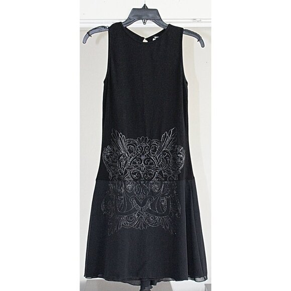 Gianfranco Ferre (DIOR) - Vintage Jersey Disco-Style Fit & Flare Dress - 38 or S - Picture 3 of 9
